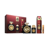 Set Lattafa Pride Nebras EDP 100ML+EDP 20ML+Perfume Spray 200ML
