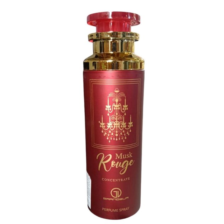 Grandeur Body Spraymusk Rouge Concentrate Woman 200ml