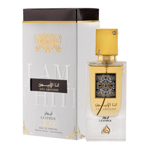 Lattafa Ana Abiyedh Leather Unisex 60ML EDP