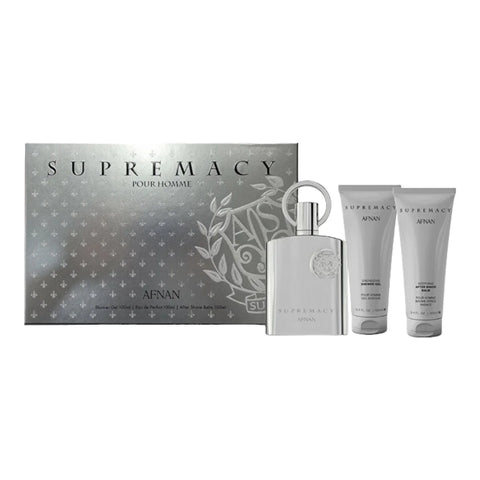 AFNAN SUPREMACY POUR HOMME PARFUM 100 ML + BODY LOTION 100 ML EDP