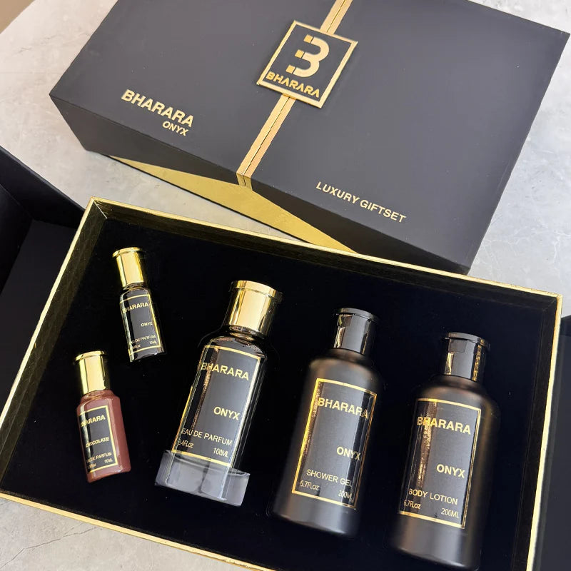 ESTUCHE BHARARA ONYX EDP 100ML +200 ML+ SL 10ML