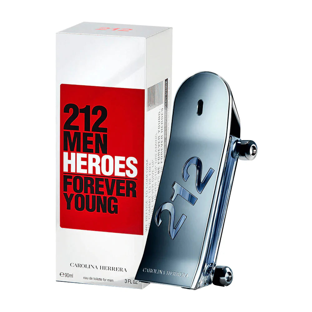 Carolina Herrera 212 Man Héroes Forever Young 90ML EDT Hombre