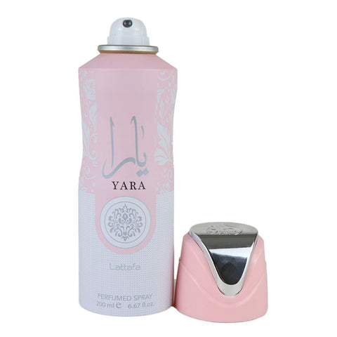LATTAFA DESODORANTE YARA ROSADO WOMAN 200 ML