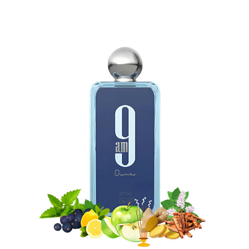 Afnan 9am Dive Blue Mujer 100ML EDP – vista 2