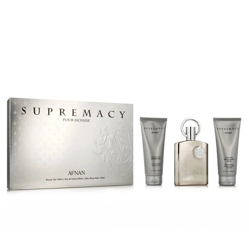 AFNAN SUPREMACY POUR HOMME PARFUM 100 ML + BODY LOTION 100 ML EDP