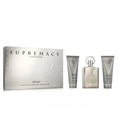 AFNAN SUPREMACY POUR HOMME PARFUM 100 ML + BODY LOTION 100 ML EDP