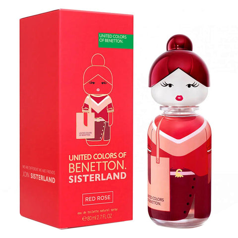 BENETTON SISTERLAND RED ROSE MUJER 100ML EDT