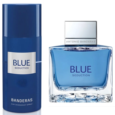 Antonio Bandera Set Blue Seduction Edt 100ml + Des 150 Ml
