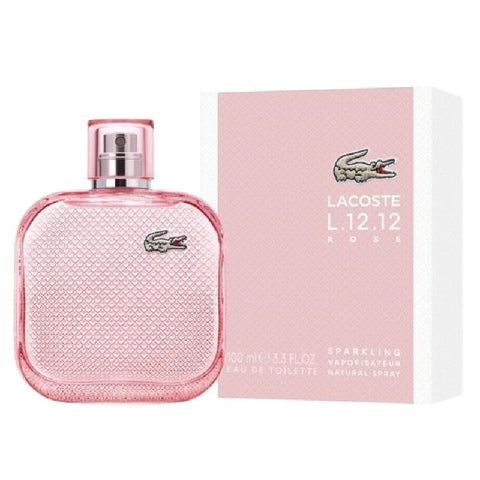 LACOSTE L.12.12 ROSE SPARKLING WOMAN EDT 100ML
