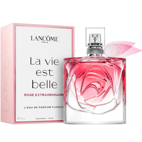 LANCOME LA VIE EST BELLE ROSE EXTRAORDINARIRE LEU DE PERFUM FLORALE 50ML TESTER