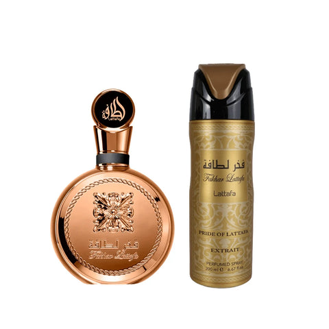 Lattafa Set Fakhar Extrait Edp 100ml+ Desodorante 200ml