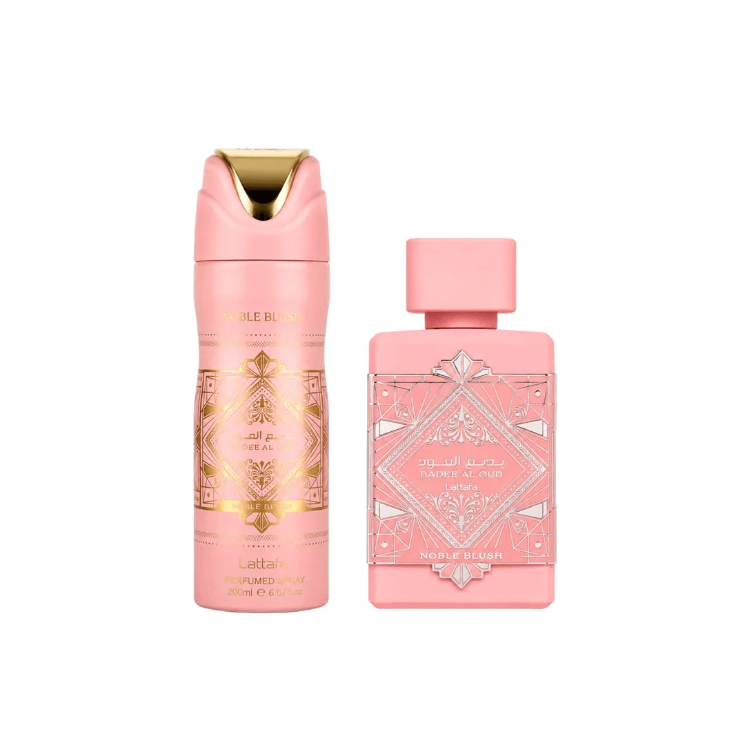 Lattafa Set Bade Al Oud Noble Blush 100ML – vista 2