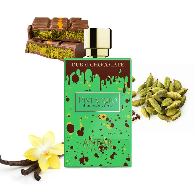 Anfar Pistachio Kunafa Dubai Chocolate Extrait De Parfum 80ML – vista 3