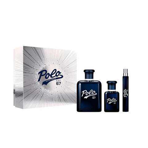 Set Ralph Lauren Polo 67 EDT 100ML+EDT 40ML+EDT 10ML